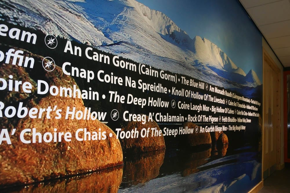 Glenmore Lodge Custom Printed Wallpaper Glenmore Lodge Custom Printed Wallpaper